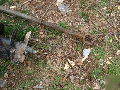 Post hole digger auger 3 point