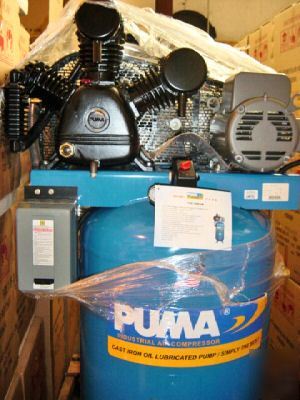 Puma, 7580VM, air compressor, two stage, 80, gal.lon