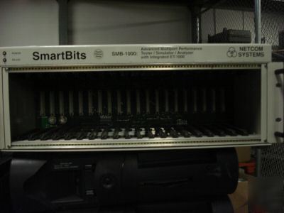 Smartbits smb-1000 netcom systems chassis guarrantee 