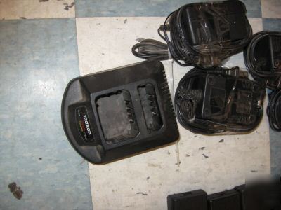 Maxon two way radio with battery(s) charging station