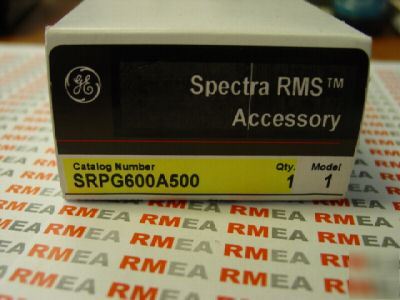 New ge spectra SRPG600A500; 500 amp rating plug - 