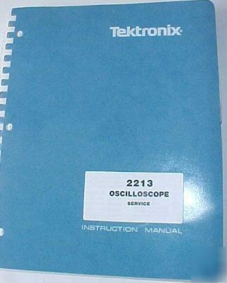 Tek tektronix 2213 original service manual