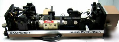 Coherent cr-599 dye laser and control 