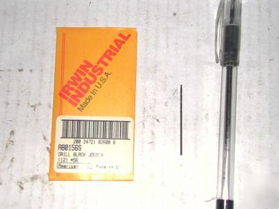 New irwin size #54 jobber length drill bits -1PK/12EA