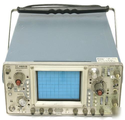 Tektronix tek 465B 100MHZ dual trace oscilloscope scope