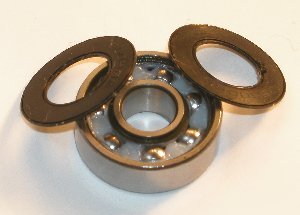 16 street luge bearing ceramic sealed ball bearings