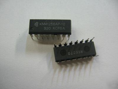 36PCS p/n KM41256AP10 ; integrated circuit