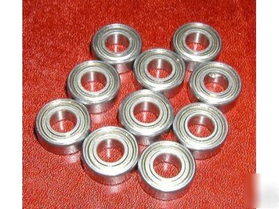 Lot of 10 metal ball bearing 7X17X5 bearings 7X17 mm
