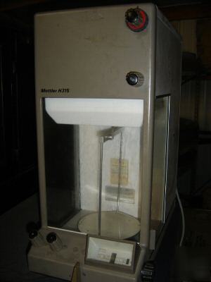 Mettler instrument H315 analytical ballance with manual
