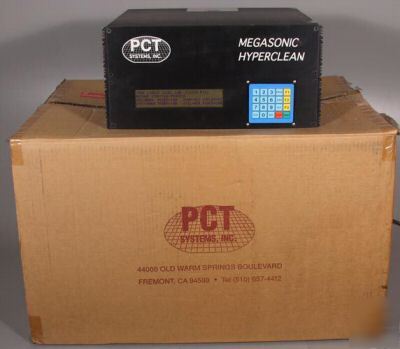 Pct systems hyperclean 6000 megasonic generator cmp