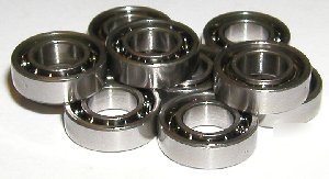 Bearing 4X7X2 stainless open abec-3 bearings pack (10)