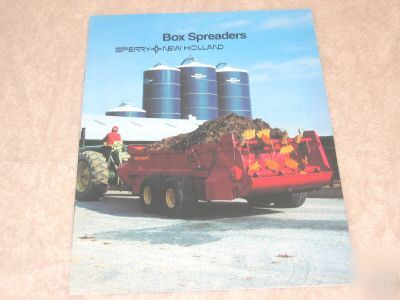 New sperry holland box spreader brochure 791 795 800...