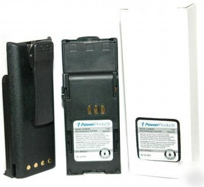 P1225 battery for motorola radios kit of 5 batteries