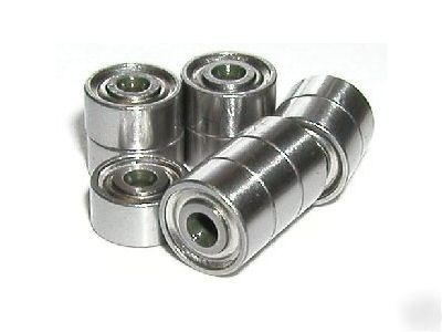 10 ball bearings 8X16X4 metal shields 8X16 4MM width