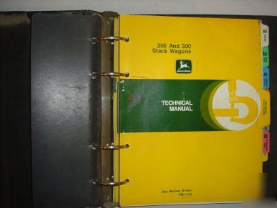 John deere 200 & 300 stack wagon technical manual
