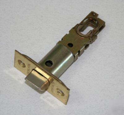 Schlage f series springlatch brass passage adjustable
