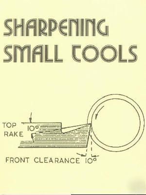 Sharpening small tools how to book