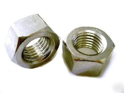 Stainless steel hex nut 1/4-28 fine threaded