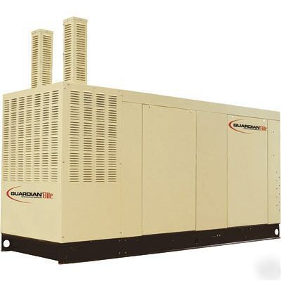 Standby generator - 80 kw - guardian - natural gas