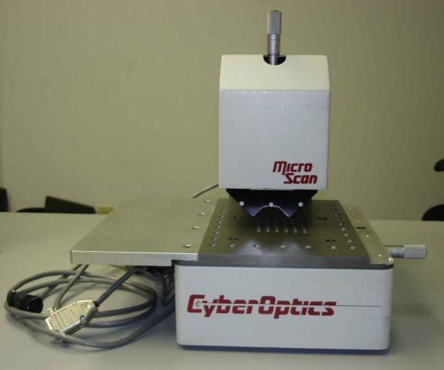 Cyberoptics microscan 30 & sensor laser measurement