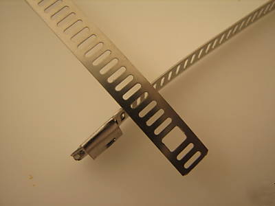 316 stainless steel ladder cable ties 150MM x 7MM 25