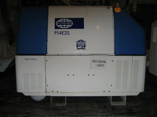 Fg wilson P14E2SSA perkins diesel generator 50HZ used