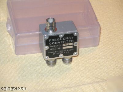 Lorch electronics model FC2187 frequency converter