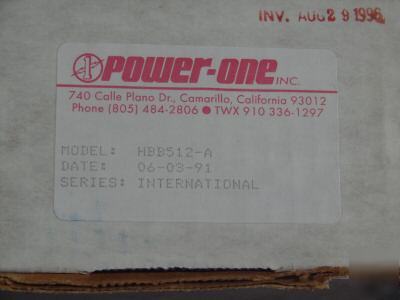 Nw power one 12-15 vdc dual output power supply 