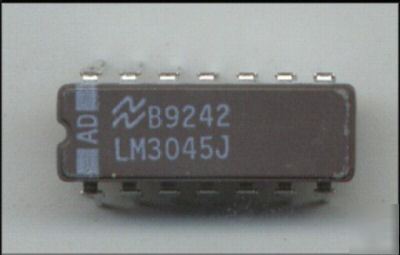 3045 / LM3045J / LM3045 / transistor arrays