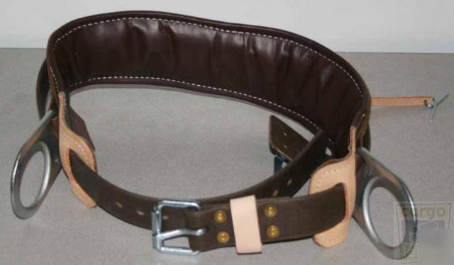 Buckingham mfg. co. lineman body belt size 26 safety