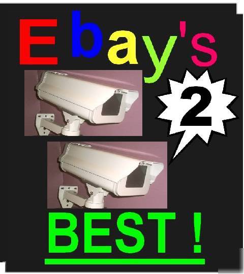 Fake+real metal outdoor ccd security camera housing lot