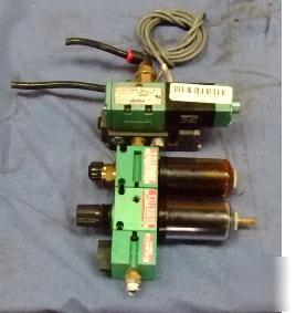 Numatics fliter 153SA431M valves P21B-03ACG / L21L-03CF