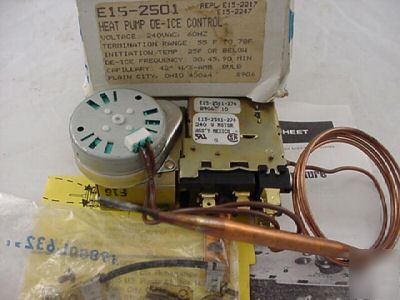 Ranco heat pump de-ice control E15-2501