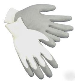 144 pairs pu coated nylon shell work gloves size xlarge