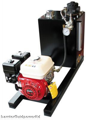Portable petrol engine driven hydraulic power pack