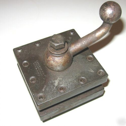 South bend clausing lathe turret tool post toolpost usa