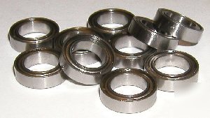 10 steel/metal 7X13 stainless 7X13X4 ball bearings vxb