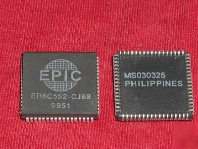 19 pcs. epic# EI16C552-CJ68, plcc package