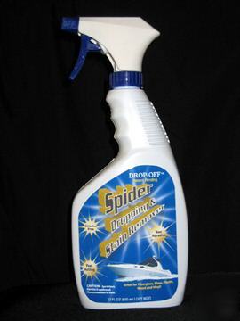 Boat maintenance cleaner spider dropping remover