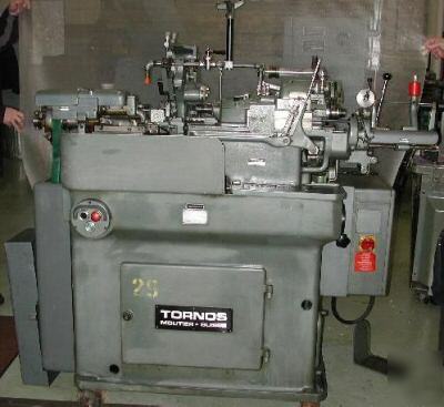 Tornos R10 automatic swiss screw machine: r-10/R125