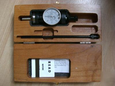 Blake co-ax indcator in wood case for cnc / manual mill