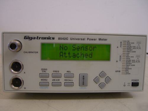 Gigatronics 8542C rf power meter, dual channel - tested