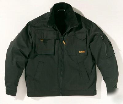 New dewalt DW06 cotton work jacket black x-large ** **