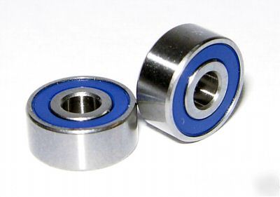 (10) R2-2RS sealed ball bearings, 1/8