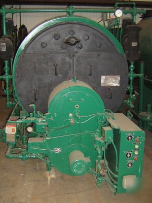 Johnston packaged firetube boiler 175 hp 250 psig