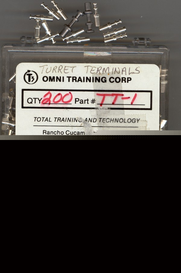 Omni training soldering pins /terminals posts