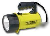 Pelican 4000 yellow king lite 8D flashlight