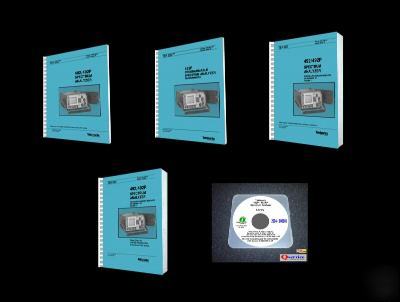 Tektronix 492-492P manuals library paper reprints + cd