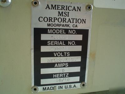 American msi controls apex-6 controller