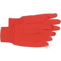 Glove 9OZ blaze orange jersey 4201AL